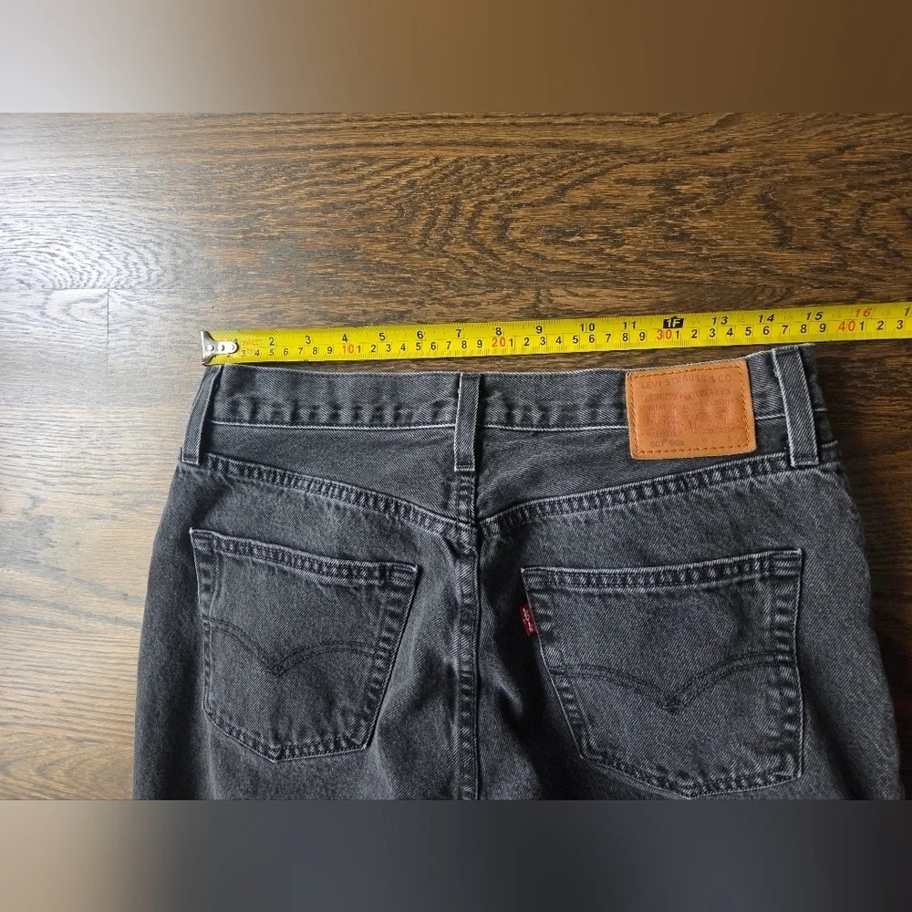 Vintage Levi's 501 Premium Classic Gray Men's Jeans Sz.30